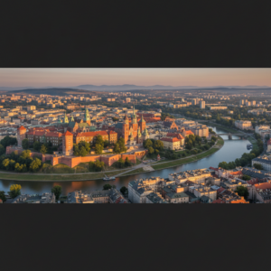 Panorama Krakowa: Oto widok, który zapiera dech w piersiach
